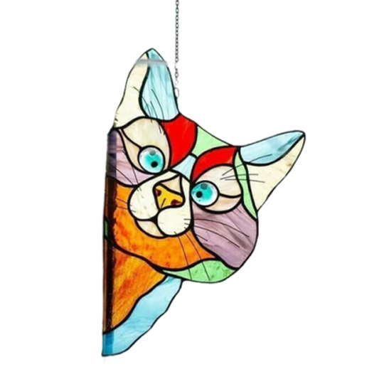 Sherum Peeking Cat