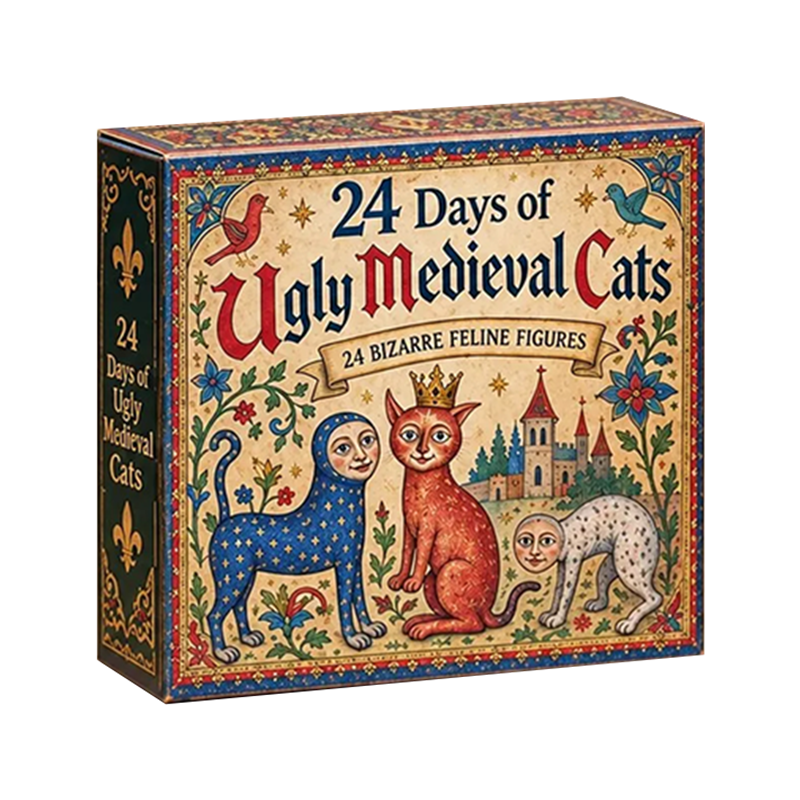 Sherum™ Ugly Medieval Cats Advent Calendar